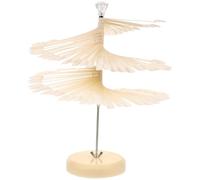 ELAYARD Présentoir à Ongles 120 Bâtonnets Couleur Naturelle Accessoire pour Nail Art Capsules d'Entraînement pour Vernis Gel Palette Fan Pratique pour Manucure Professionnelle