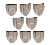 ELAYARD Protections Latérales Flexibles pour Lunettes en Tpu Résistant 4 Paires Transparentes 17 MM Taille Large Accessoires Anti-Éclaboussures pour Protection Oculaire au Quotidien