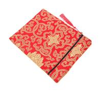 ELAYARD Protège-coran Soie Rouge Boîte De Rangement Pour Voyage Pour Textes Sacrés Et Documents Importants