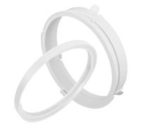 ELAYARD Raccord de Tuyau pour Climatiseur Portable 35 15 Cm avec Anneau de Retenue 150 Mm, Connecteur Étanche Résistant Haute Température, Adaptateur Conduit D’évacuation pour Usage