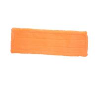 ELAYARD Recharge Microfibre pour Balai à Franges Housse Réutilisable Orange Remplacement Facile pour Nettoyage des Sols Durs et Lisses