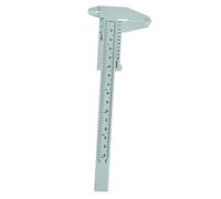 ELAYARD Règle de Sourcil Plastique Coulissante avec Vernier Outil de Mesure Léger et Pratique pour Maquillage et Broderie Accessoire pour Positionnement Précis des Sourcils