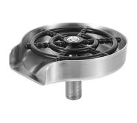 ELAYARD Rince-gobelet Pulvérisation D'eau Multi-angle D'évier Automatique en Acier Inoxydable Noir Laver les Tasses et Mugs à Café pour la Maison