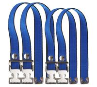 ELAYARD Sangles pour Échasses Lot de 4 Accessoires Réglables en Bandes de Fixation pour Échasses Adaptées aux Travaux de Pose de Cloisons Sèches