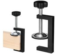 ELAYARD Serrage-Joints en G Métalliques Lot de 2 pour Collage et Découpe Bois, Clip Compact pour Menuiserie et Installation de Clôture Extérieure