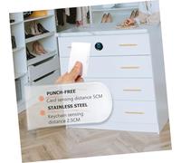 ELAYARD Serrure Armoire Électronique Rfid sans Perçage Verrouillage Intelligent sans Fil Installation DIY Compatible avec Portes Jusqu à Ignifuge et Inoxydable Fonctionnement sur Piles Aa