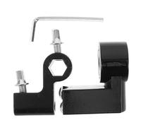 ELAYARD Set Accessoires de Caisse Claire Support Marteau Pour Pied de Batterie Double avec de Transmission et Clé Robustesse Bruit pour Batterie Jazz