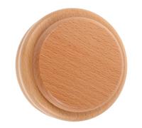 ELAYARD Socle Rond Rotatif en Bois Naturel 11X11X5 CM pour Boîte à Musique DIY Pièce de Rechange Stable et Solide Support Artisanal pour Loisirs Créatifs et Décoration Intérieure