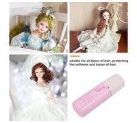 ELAYARD Spray Démêlant Portable pour Perruques de Poupée Soin Hydratant Formule Douce et Protectrice pour Cheveux Synthétiques Finition Soyeuse et Facile à Utiliser