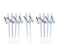 ELAYARD Stylo Gel Pendentif 10 Pièces Couleurs Variées pour Prise de Notes et Décoration Artistique Étudiants et Loisirs Couleur Aléatoire Style Aléatoire