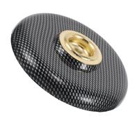 ELAYARD Support Antidérapant pour Pique de Violoncelle en Caoutchouc Imitation Carbone Coussinet Protecteur Compact Compatible Divers Modèles Accessoire Indispensable pour Musiciens en