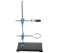 ELAYARD Support de Laboratoire Portable Miniaturisé Base Stable avec Fixation Croisée pour Fixation et Maintien Instruments Chimie Montage et Démontage Faciles Hauteur Style Aléatoire