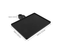 ELAYARD Support Micro Polyvalent avec Plateau Stable pour Stand Micro Plateau de Rangement Mobile avec Pince et Trépied Réglable pour Streaming Visioconférence et Photographie Intérieur et