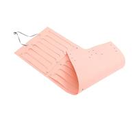 ELAYARD Support Mural de Rangement pour Pinces à Cheveux et Barrettes Organisateur Suspendu pour Accessoires Cheveux Pochette de Stockage Taille L Rose pour Filles et Garçons Fille