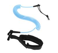 ELAYARD Surf Board Leash Coil TPU Durable avec Bracelet Ergonomique pour Paddleboard et Kayak Cordon de Jambe Antiperte Bleu