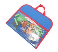 ELAYARD Tableau Feutre Éducatif pour Garçon Fille Panneau de Contes Feutre Bleu Pédagogique pour Éveil et Créativité des Tout-Petits Favorise Imagination et Autonomie Classe