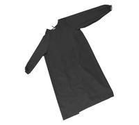 ELAYARD Tablier Imperméable à Manches Longues 120 X 120 Cm, Résistant à L'huile, Léger et Réutilisable, Protection Intégrale Cuisine, Coiffure et Ménage, Unisexe, Gris Clair, 1 Pièce