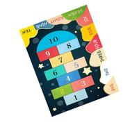 ELAYARD Tapis de Sol Garçon Fille Antidérapant pour Chambre Fille Garçon Tapis de Jeu Décoratif Hopscotch Matelas Mousse pour Salle de Jeux et Crèche