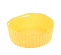 ELAYARD Tapis En Silicone Antiadhésif Pour Friteuse à Air, Doublure Réutilisable Jaune, Cuisson Sans Huile, Compatible Électroménager, Adapté La Cuisine Maison, Coussin De Cuisson Flexible