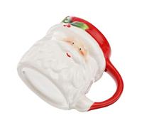 ELAYARD Tasse Santa Claus Céramique Mug Pratique pour Eau Café et Lait Design Créatif de Noël Cadeau pour et Décorations Festives