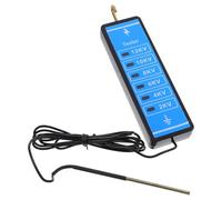 ELAYARD Testeur de Clôture Électrique Portable 2000-12000V de Mesure de Tension Précise pour Équipement Agricole Voltmètre Robuste pour Contrôle de Clôtures Électriques en Exploitation