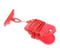 ELAYARD Touche d'Arrêt d'urgence Magnétique pour Tapis de Course Clé de Sécurité Rouge 15X40 MM Accessoire Compatible pour Sécurité Tapis Course Pièce de Remplacement Pratique et