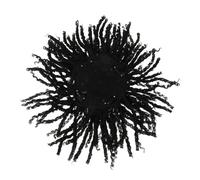 ELAYARD Tresses Au Crochet Synthétiques Bouclées Pour Hommes, Lot De, Taille Courte, Aspect Naturel, Pour Coiffure Urbaine Street Dance Et Style Reggae