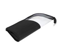 ELAYARD Trousse à Pinceaux de Maquillage Portable Taille Compacte Imperméable Oxford Femme Usage Voyage Bureau Pochette Transparente Anti-poussière Facile à Nettoyer