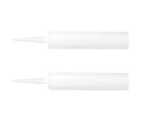 ELAYARD Tubes de Mastic d'Étanchéité Réutilisables 2 Pièces Embout Portable pour Applications de Calfeutrage et Collage Verre