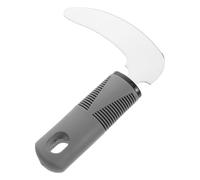ELAYARD Ustensiles De Cuisine Adaptatifs En Acier Inoxydable Anti-Tremblement Pour Seniors Couteau Ergonomique D'Aide À L'Alimentation IndéPendante Et RééDucation Manuelle 6.18X4.84X1.10In
