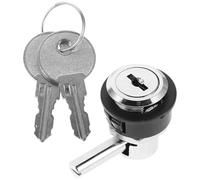 ELAYARD Verrou de Sécurité en Alliage de Zinc pour Cave à Vin Verrou de Porte Coulissant pour Réfrigérateur Horizontal Serrure Antivol Silencieuse pour Armoire Vitrée - 1 Pièce