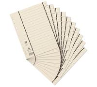 Elba 06458 Lot de 500 intercalaires perforés en carton 200 g/m² A4 240 x 300 mm (Chamois)