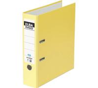Elba Classeur Rado Brillant, Largeur De Dos: 80 Mm, Jaune