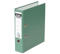 Elba 100022614 Classeur rado brillant - acrylate/papier, A4, 80 mm, vert