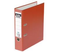 Elba 100022616 Classeur rado brilliant - Acrylique/papier, A4, 80 mm, rouge