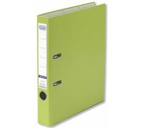 Elba 100023254 Classeur smart Pro PP/papier, avec étiquette de dos interchangeable, largeur de dos 5 cm, vert clair
