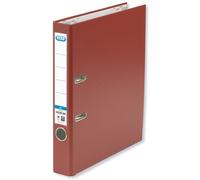 Elba 100023259 Classeur smart Pro PP/papier, avec étiquette de dos interchangeable, largeur de dos 5 cm, rouge