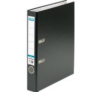 Elba 100023260 Classeur smart Pro PP/papier, avec étiquette de dos interchangeable, largeur de dos 5 cm, noir