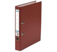 Elba 100025938 Classeur smart Pro PP/papier, avec étiquette de dos interchangeable, largeur de dos 5 cm, bordeaux