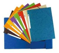 Elba 100200914 chemise cartonnee a4 3 rabats avec elastique jaune G