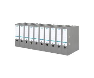 ELBA 100202154 Classeur "Smart Pro", A4, large, recto interchangeable gris