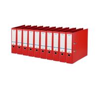 Elba Smart PP/PP, 80 mm classeur à anneaux A4 Rouge