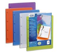 Elba 100202273 Polyvision 959034-20 Classeur Personnalisable Coloris Assortis Lot De 12 Transparent
