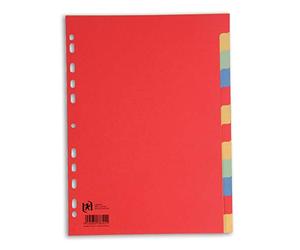 Elba - 100204945 - Intercalaire - Format A4 - Carte - Assorti