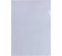 Elba - chemise a4 incolore, ouverture en décalé à droite et enhaut, incolore, en pp épaisseur: 0,12 mm. contenu: 100 pièces (m98 G