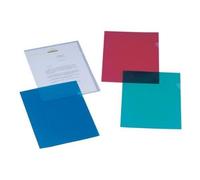 Elba - chemise a4 incolore, ouverture en décalé à droite et enhaut, incolore, en pp épaisseur: 0,12 mm. contenu: 100 pièces (m98 G