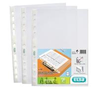 Sachet de 10 pochettes perforées Elba 17x22 cm G