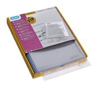 ELBA 100461018 Pochette transparente 100x Premium, DIN A4, PVC, transparent
