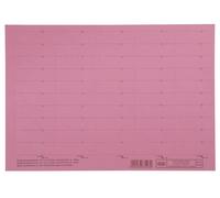 Elba 100552048 vertic® Étiquette d'inscription pour le classement, 58 x 18 mm, rouge, 50 pièces