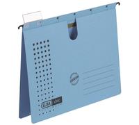 Elba 100552106 Hängehefter chic ULTIMATE® - Karton (RC), 240 g/qm, A4, blau, 5 Stück